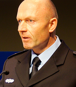<b>Olaf Lindner</b> bei der BFT-Tagung 2012, Bild: © Public Security - ReimundGans_250